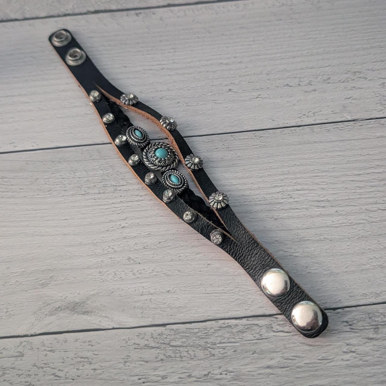 Women's Bracelet - Multi – Chunky Statement Brace… - image 7