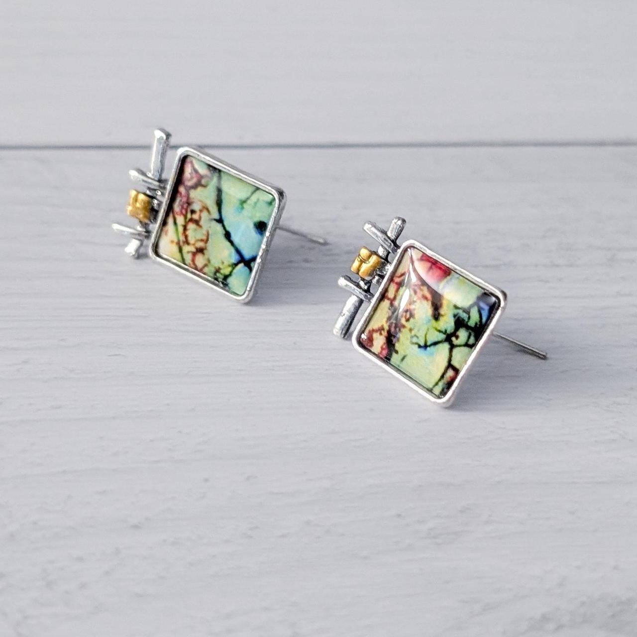 Women's Earrings - Multi – Statement Hook Dangle … - image 5