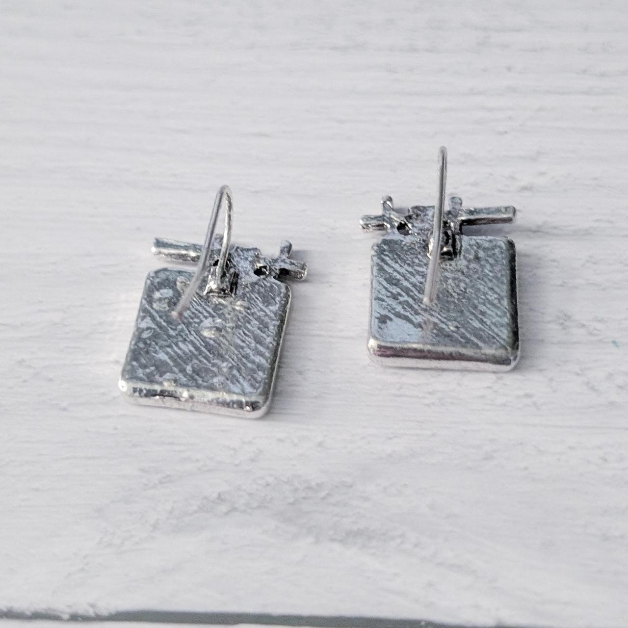 Women's Earrings - Multi – Statement Hook Dangle … - image 7