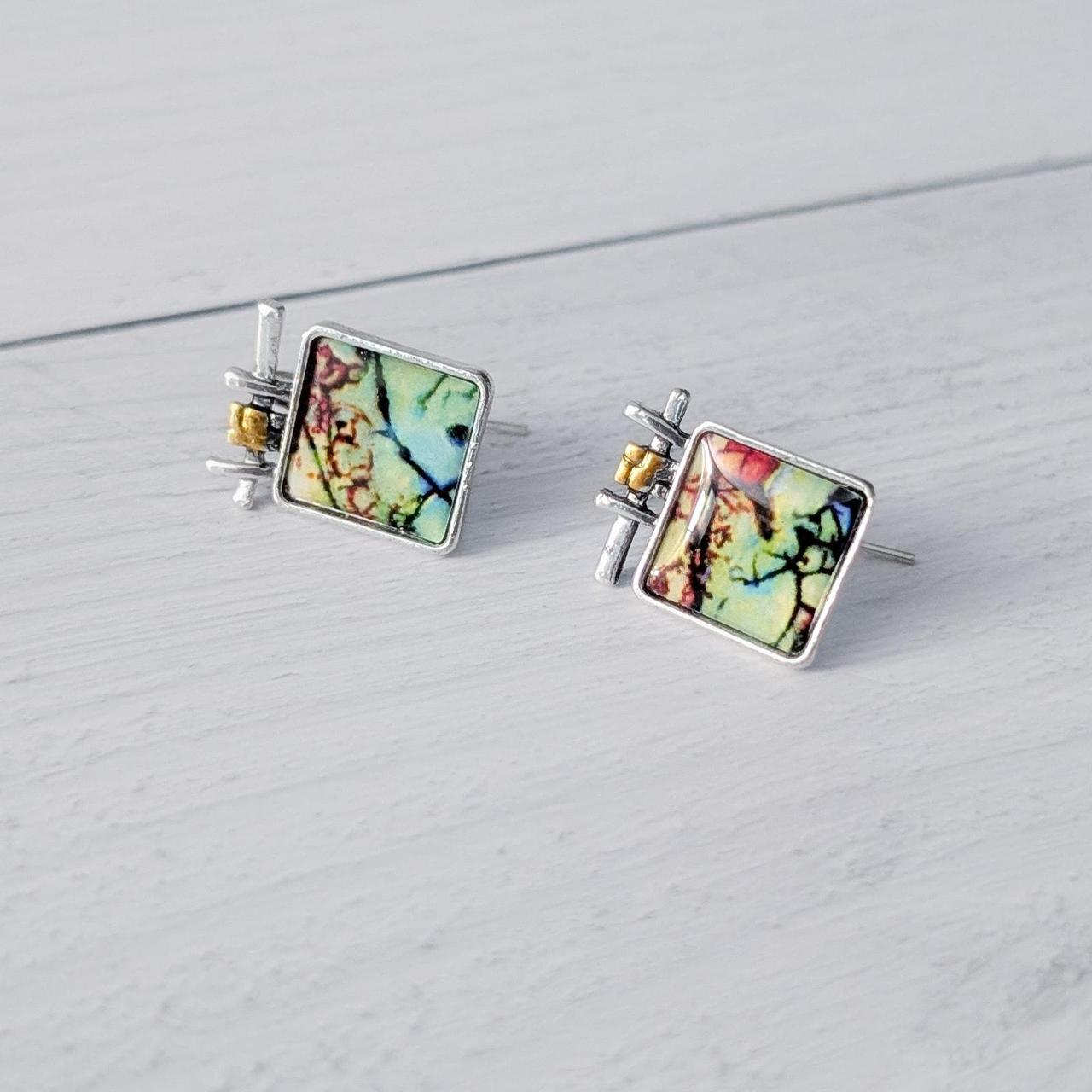 Women's Earrings - Multi – Statement Hook Dangle … - image 4