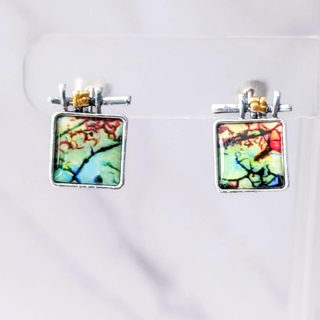 Women's Earrings - Multi – Statement Hook Dangle … - image 1