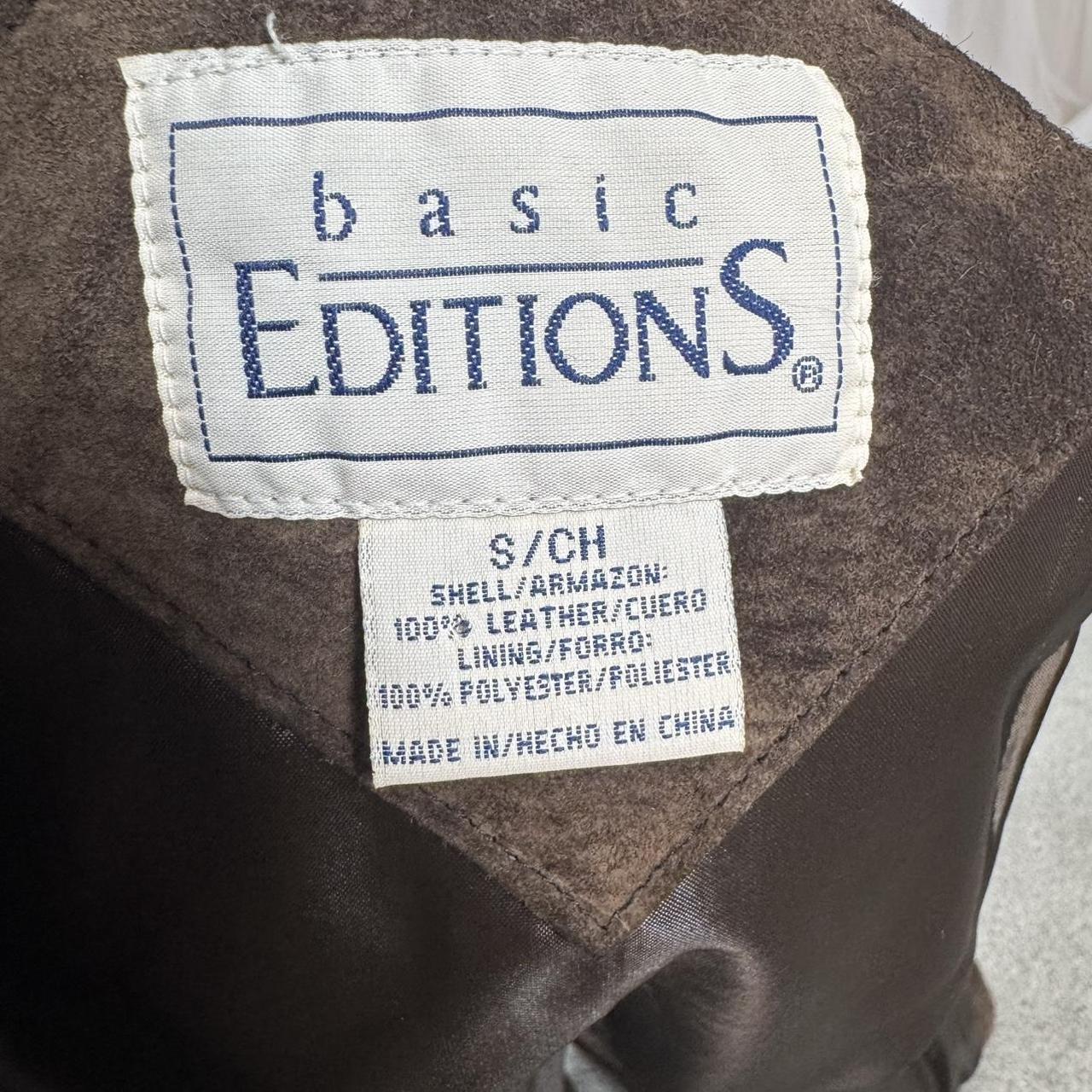 Basic Editions Women's Jacket - Brown - S – Vinta… - image 7