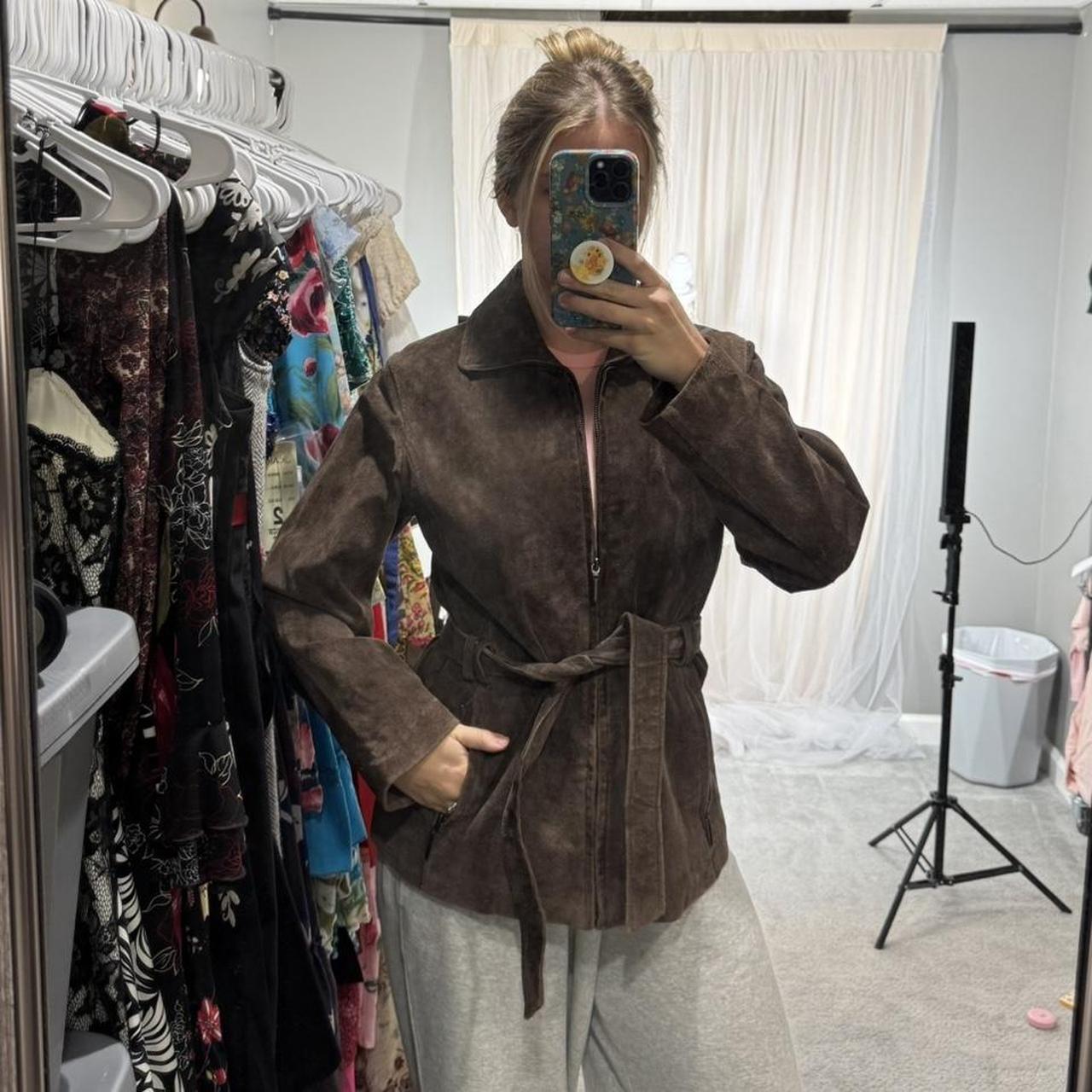 Basic Editions Women's Jacket - Brown - S – Vinta… - image 8