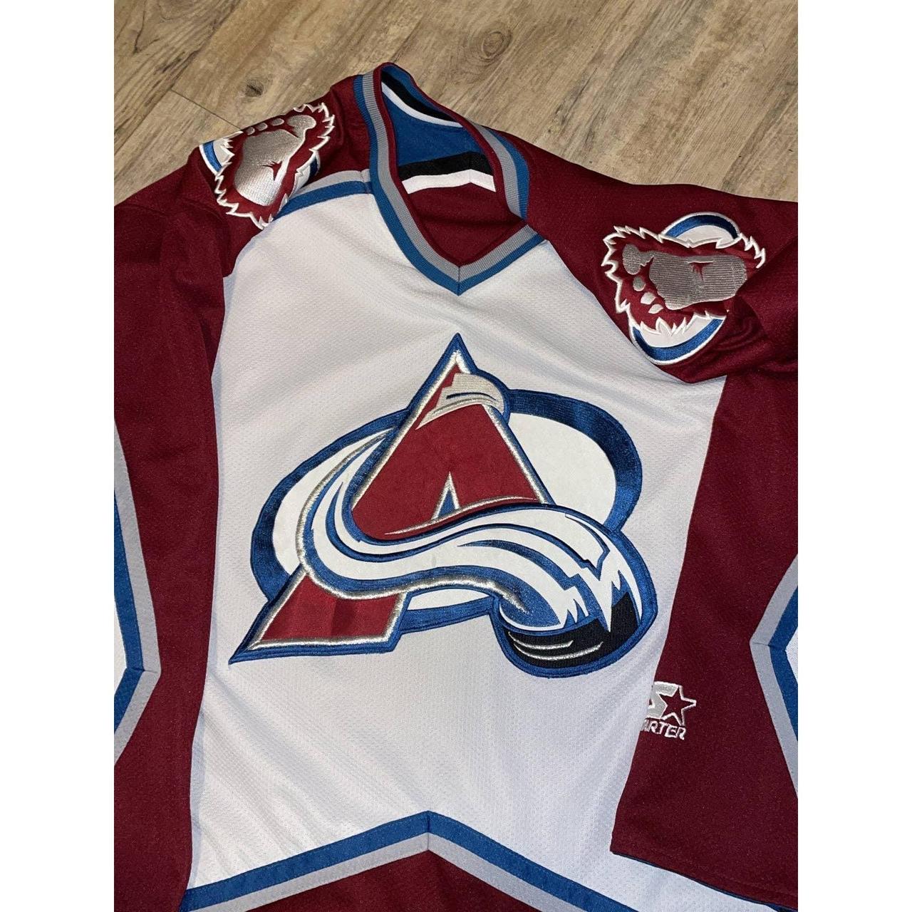 Brand New Starter Avalanche NHL Jersey *Perfect - Depop