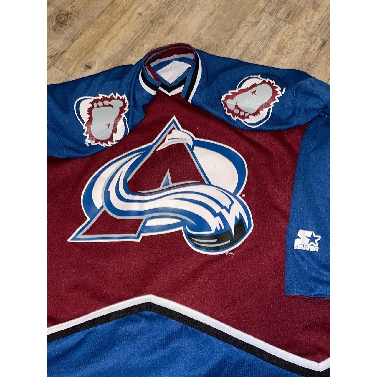 Brand New Starter Avalanche NHL Jersey *Perfect - Depop