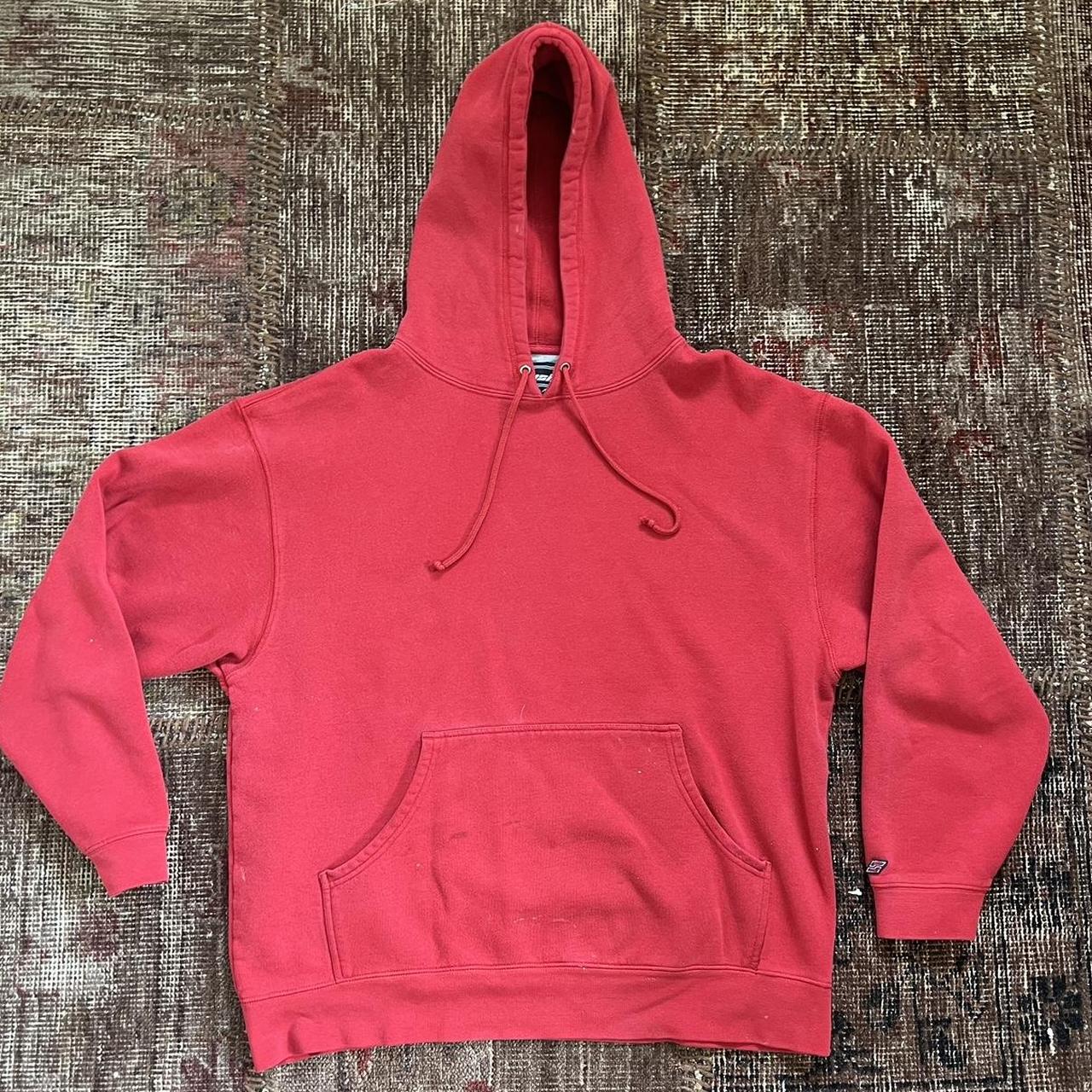 Russell Athletic Men's Red Hoodie | Depop