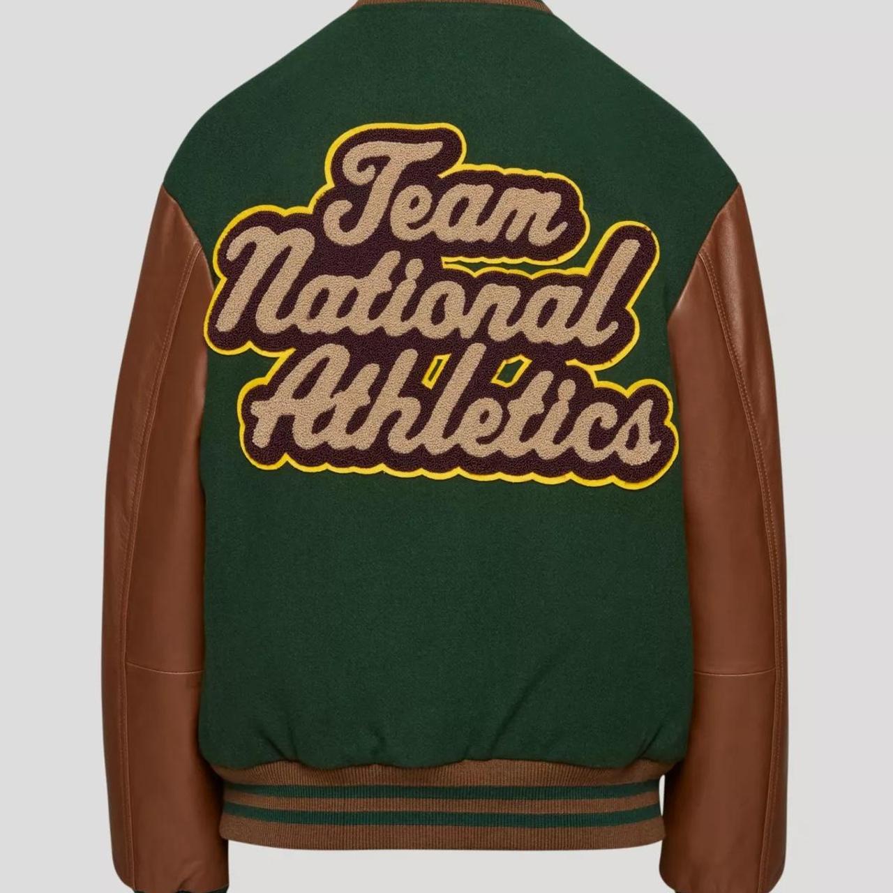 Aritzia TNA Prince Letterman Bomber jacket XS | Depop