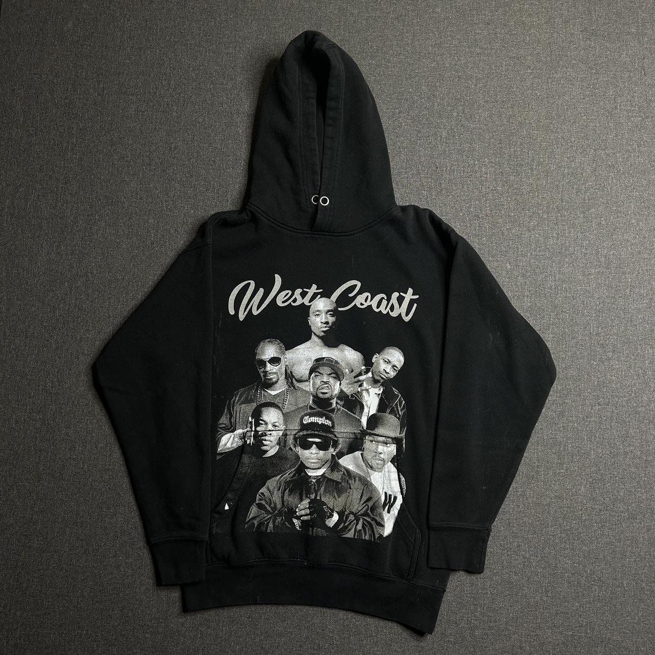 West Coast Rapper Hoodie Size M 20 x Depop