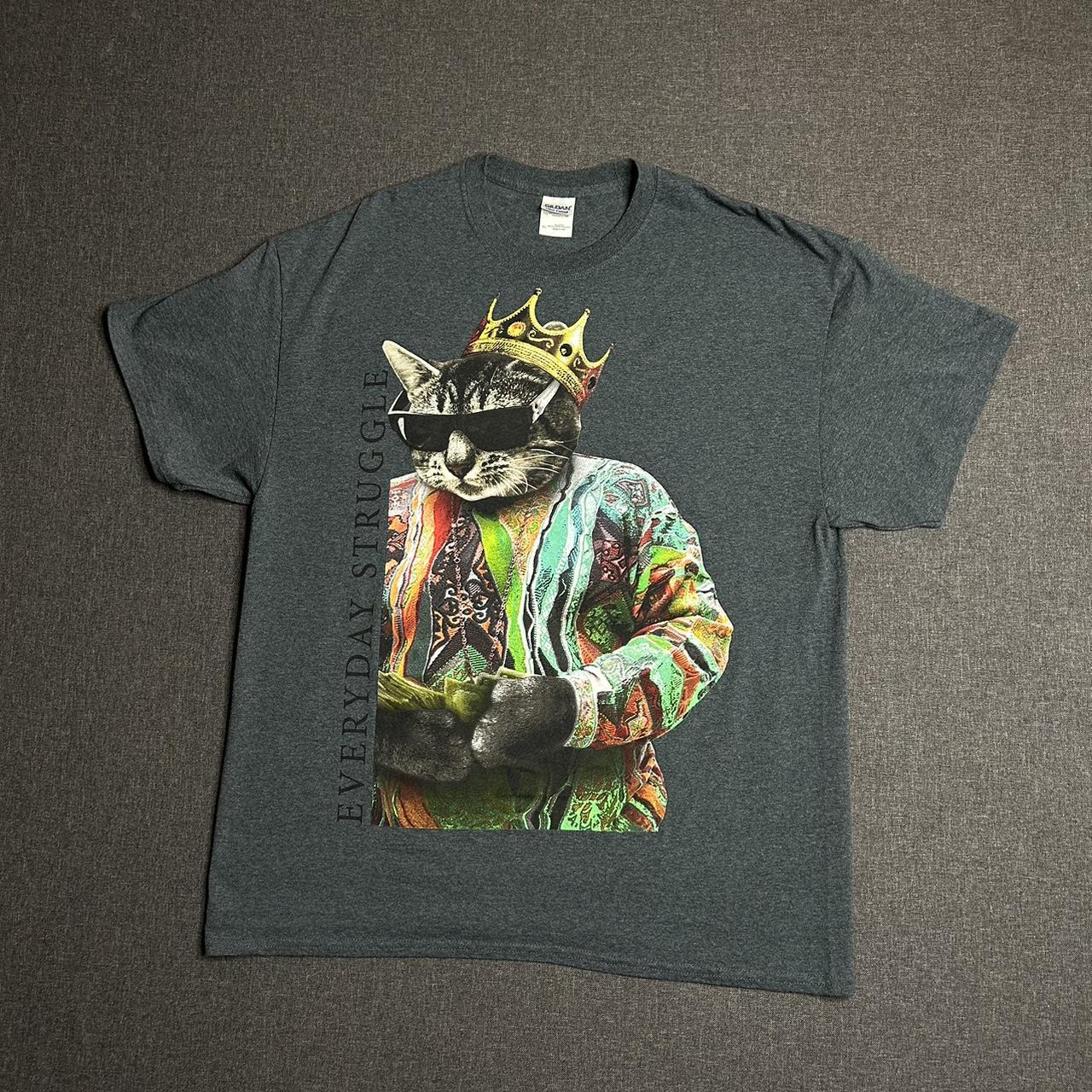 Notorious big cheap cat shirt