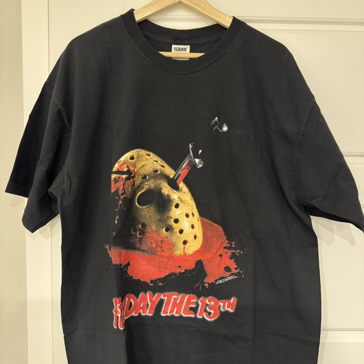 Vintage 1997 Friday the 13th movie shirt Sz | Depop
