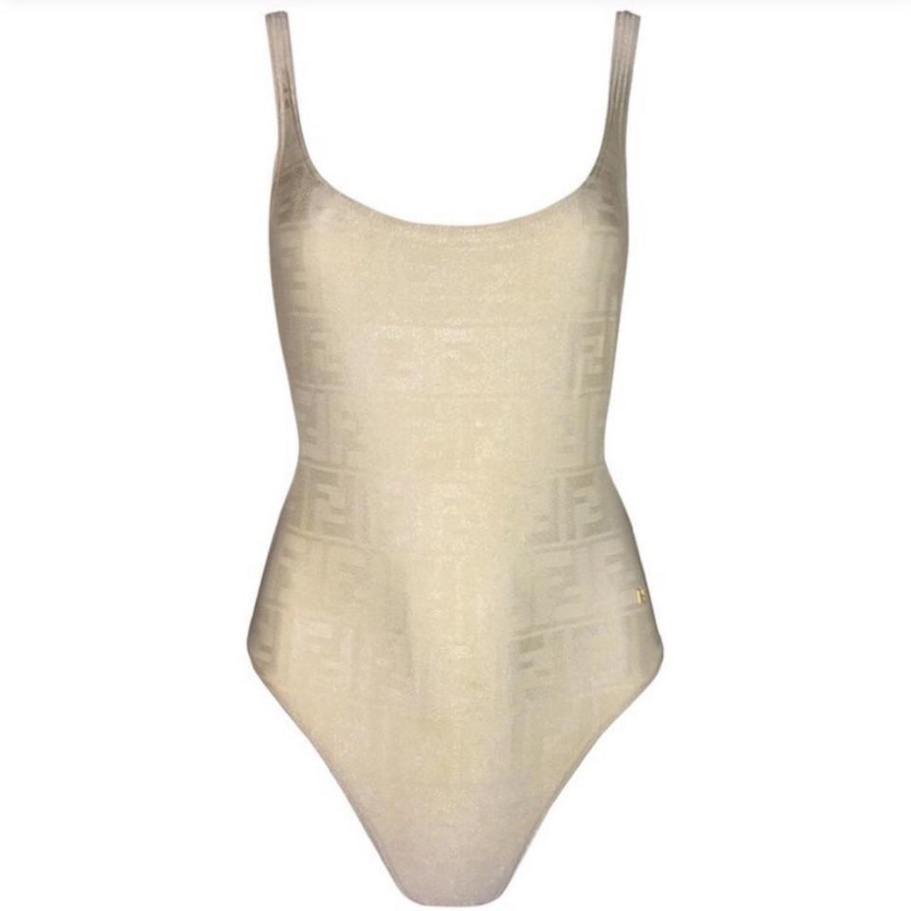 Deals fendi monogram swimsuit