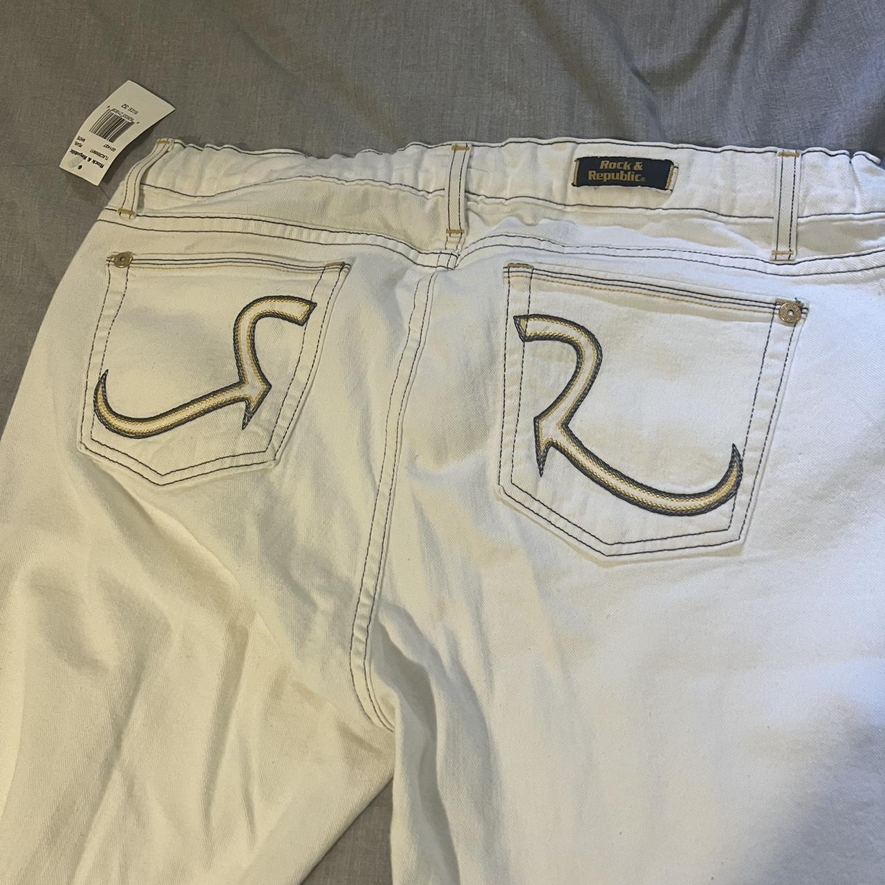 Rock and republic white hot sale jeans