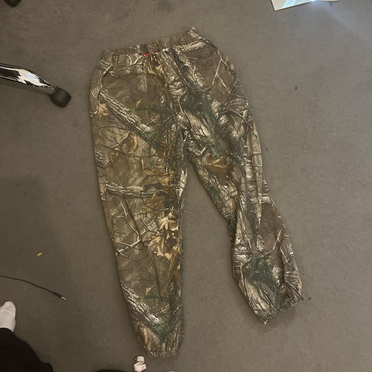 Supreme Realtree Camo Flannel Pant, Size...