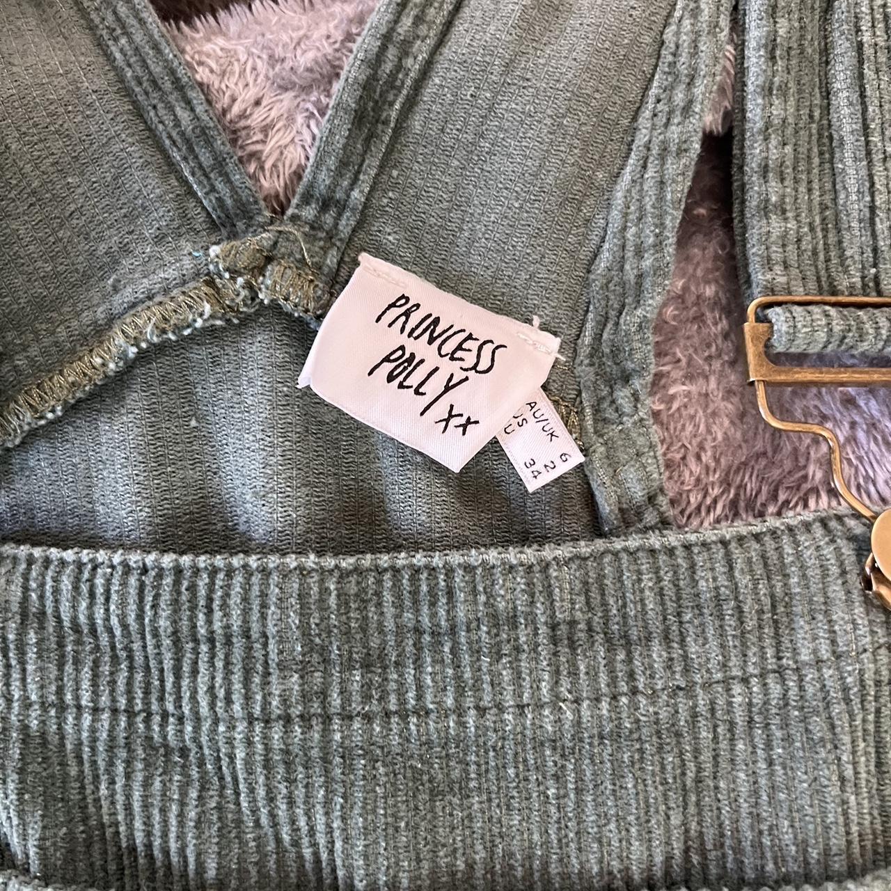 princess polly green corduroy overalls! perfect... Depop