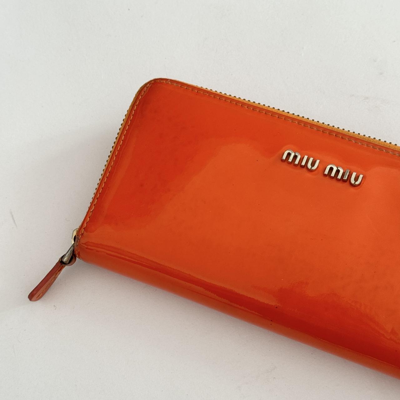 Miu Miu Women's Wallets - Orange – Miu Miu orange… - image 1