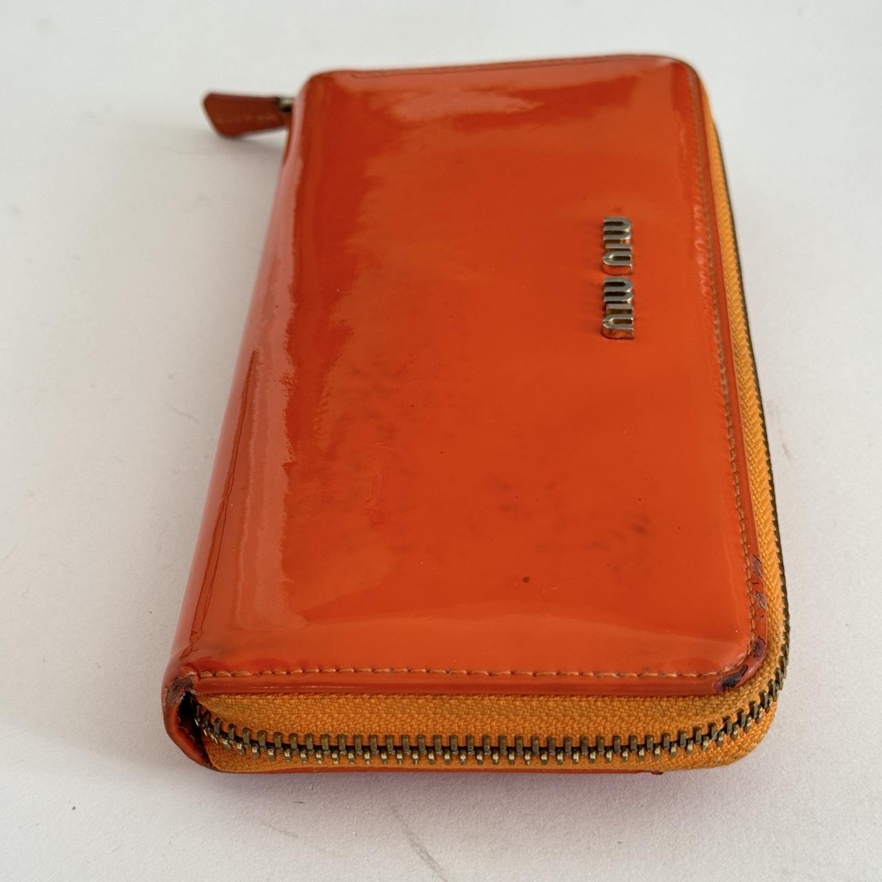 Miu Miu Women's Wallets - Orange – Miu Miu orange… - image 7