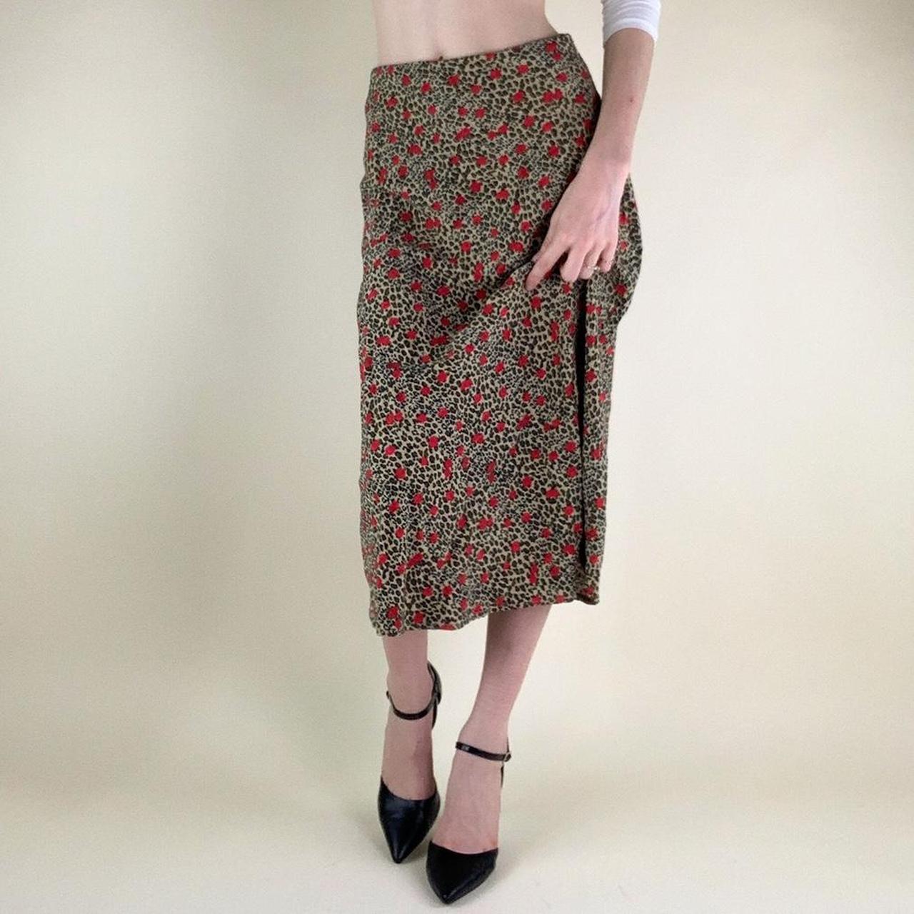 Cheetah midi skirt 00 best sale