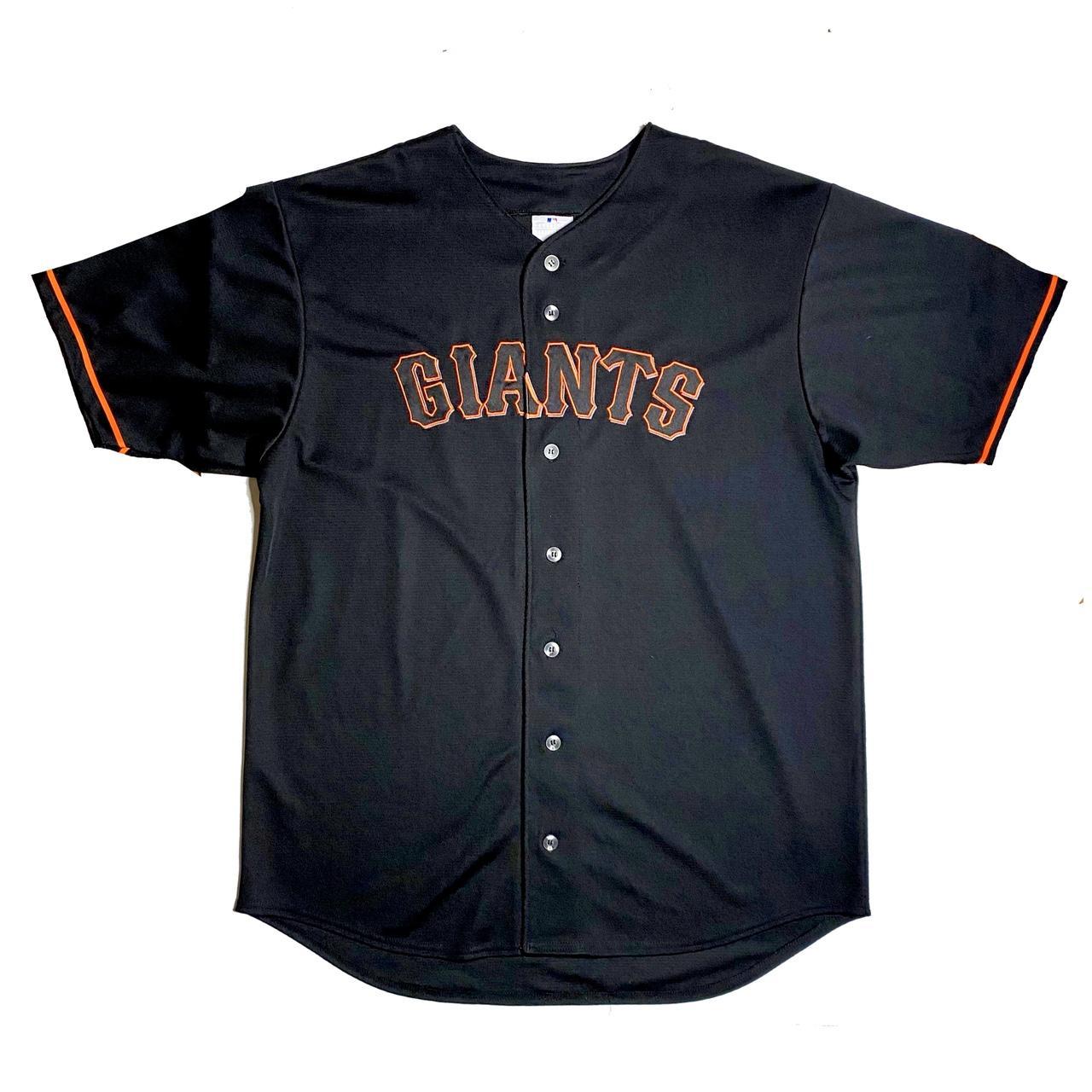 Giants button up jersey deals