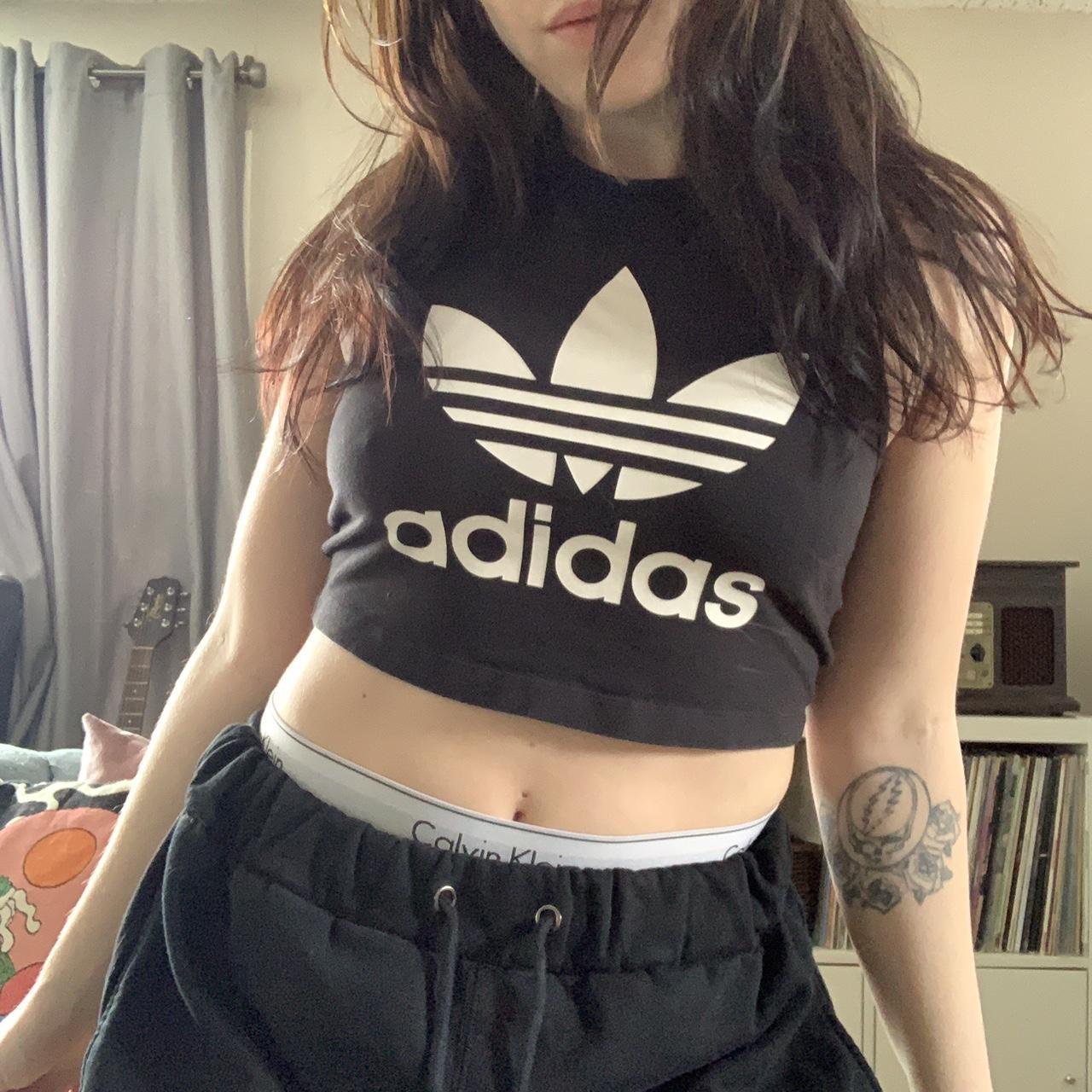 adidas halter top