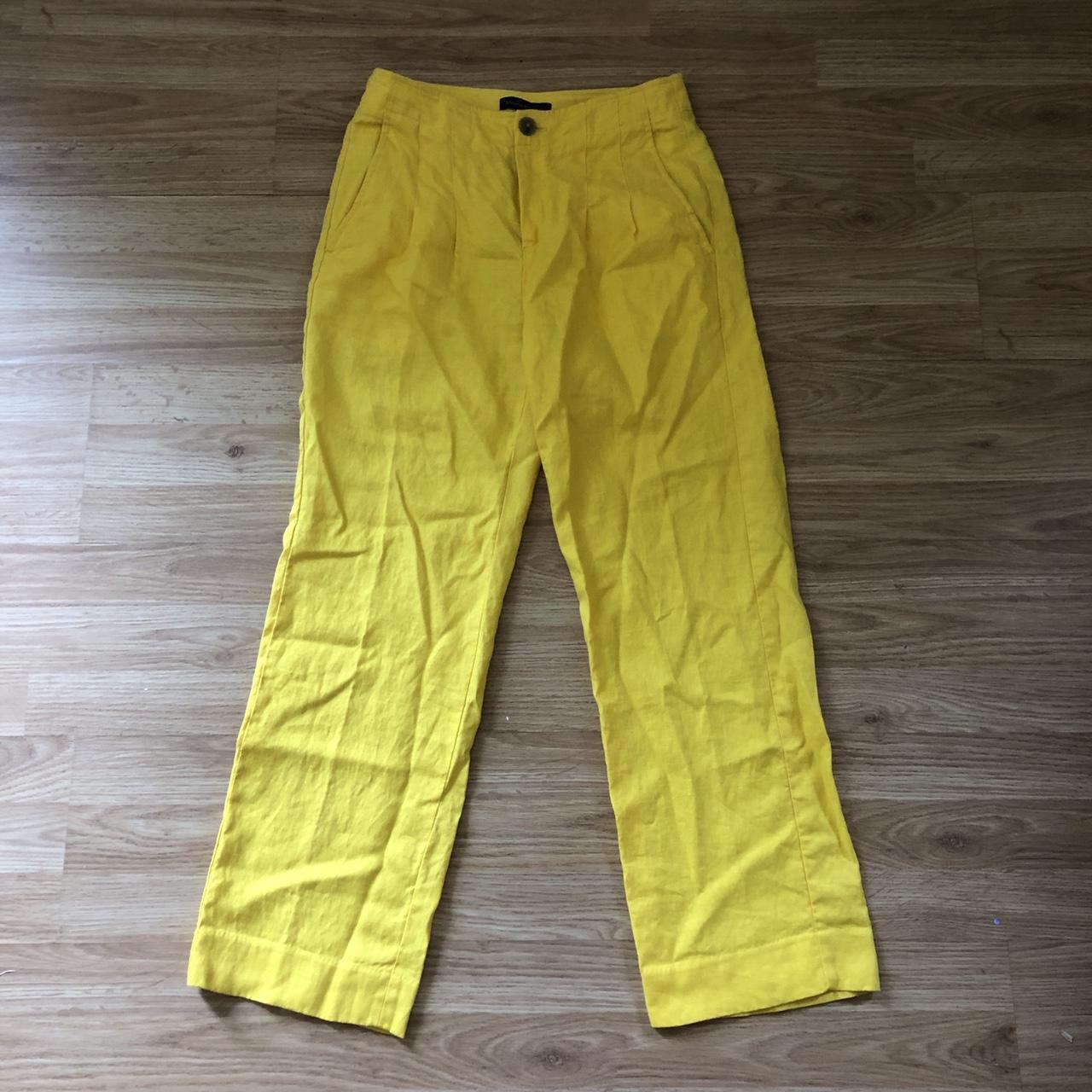 Banana republic best sale yellow pants