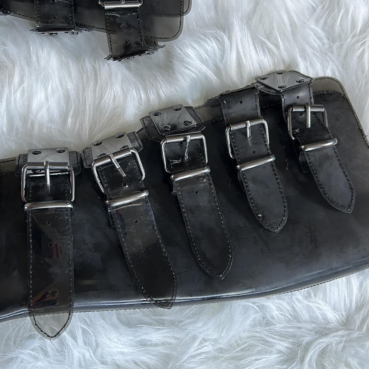 Demonia Women's Knee high Boots - Black - US 7 – … - image 2