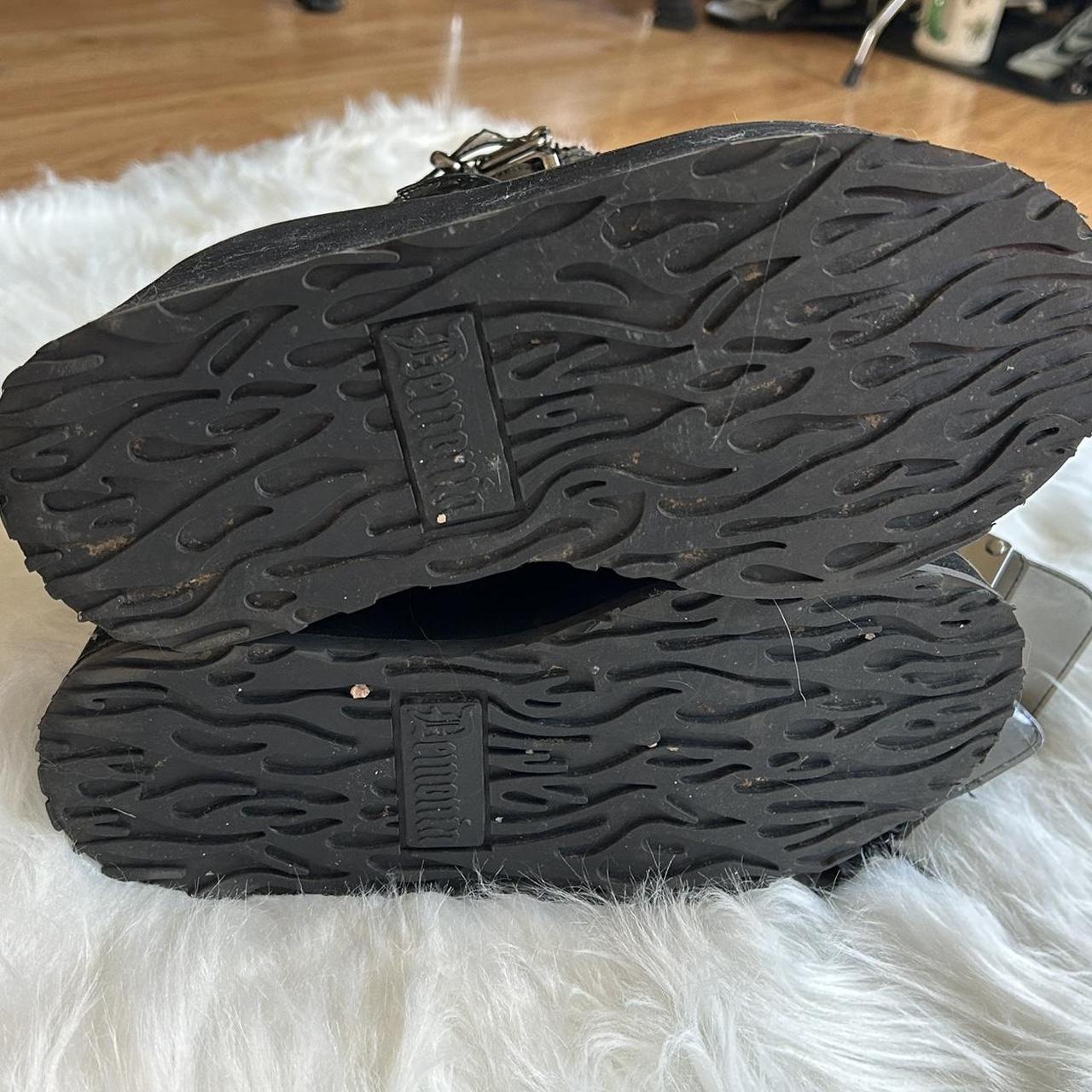 Demonia Women's Knee high Boots - Black - US 7 – … - image 5