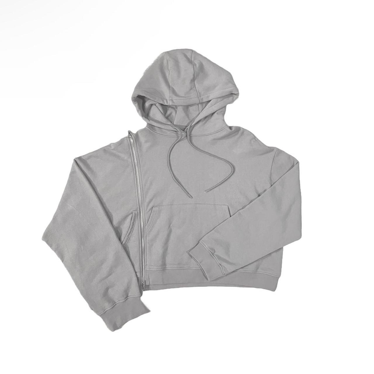 パーカー・フーディ Maison Margiela Graphite cotton oversize sweatshirt Logo faded cotton jersey hoodie in black - Maison Margiela