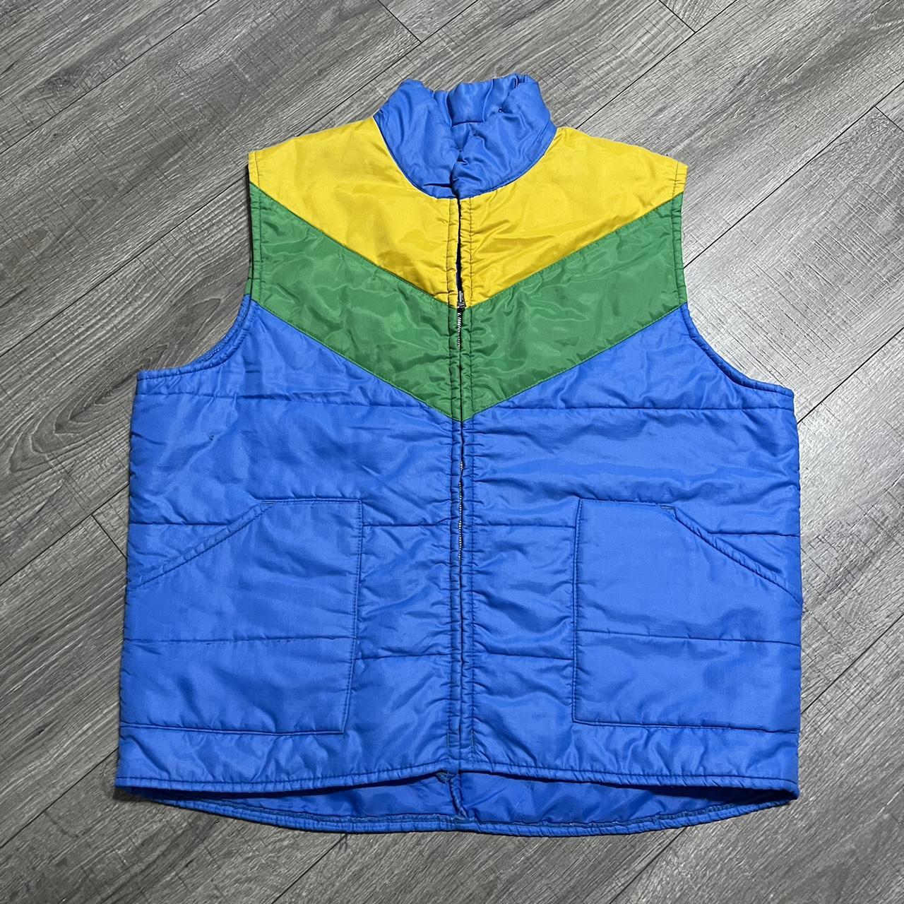 80s shops puffer vest