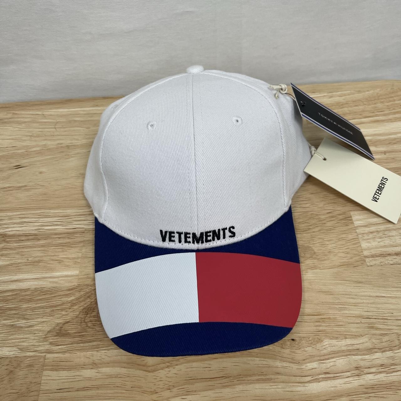 Vetements x Tommy Hilfiger Logo-embroidered... - Depop