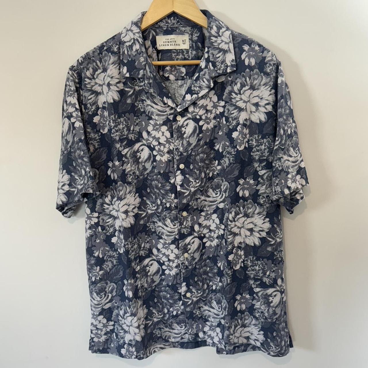 A&F floral shirt deals