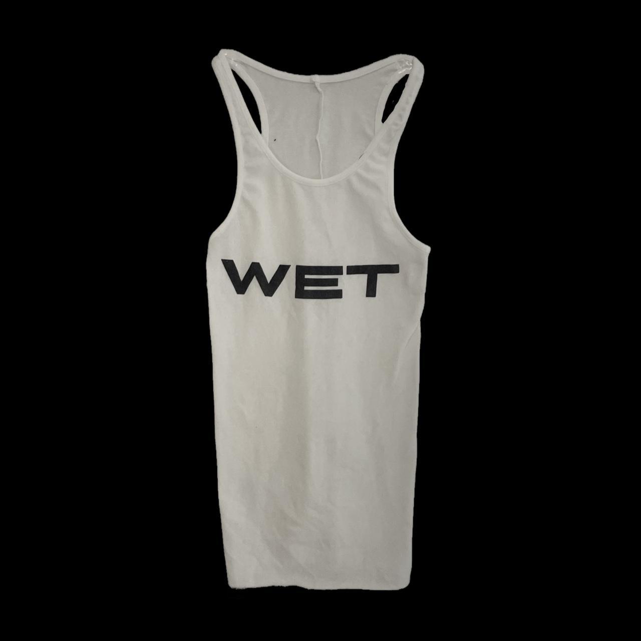 YEEZY MOWALOLA WET TANK TOP SIZE 3 (LARGE) KANYE... - Depop