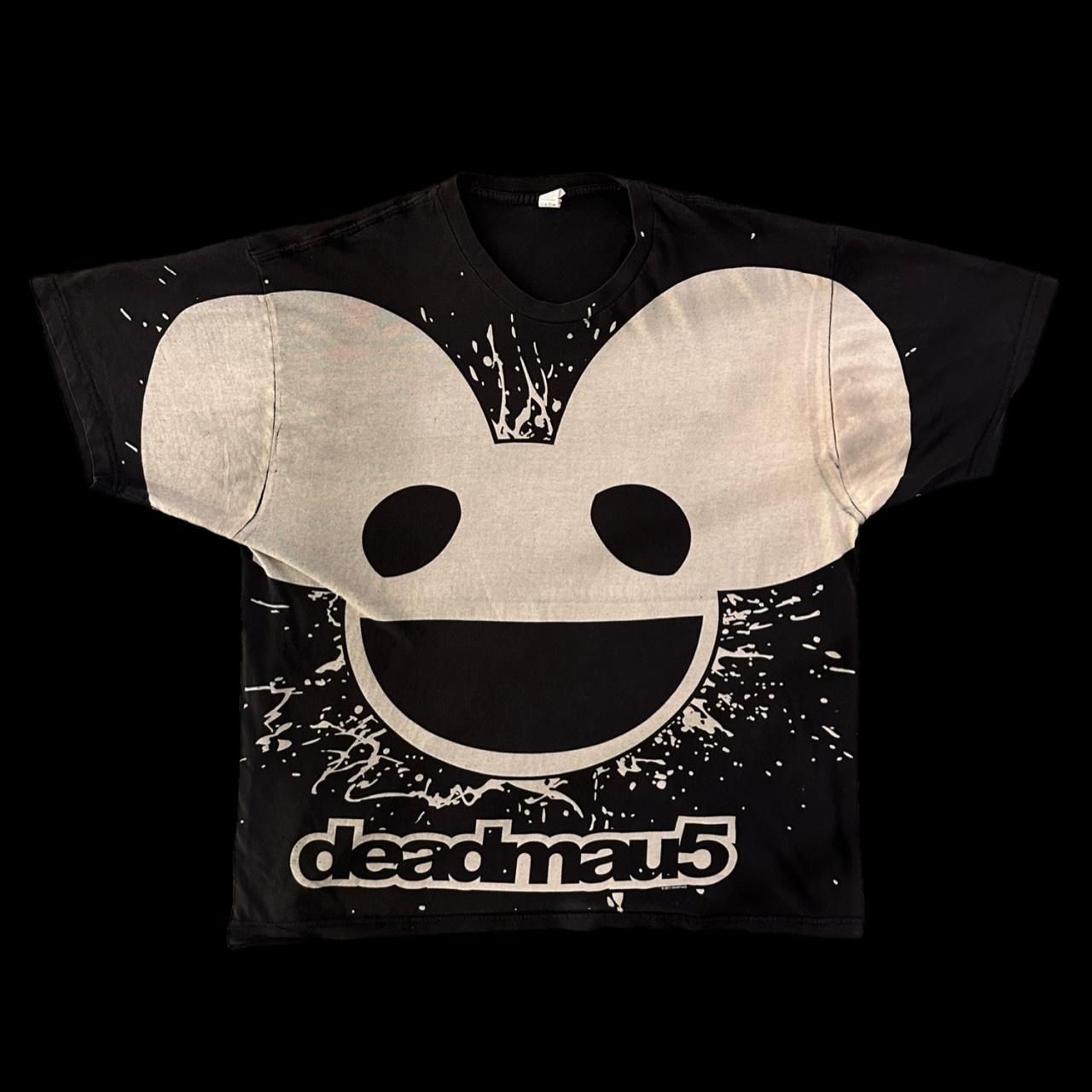 DEADMAU5 VINTAGE TEE ALL OVER PRINT GRAPHIC RARE... | Depop, image size:1280x1280