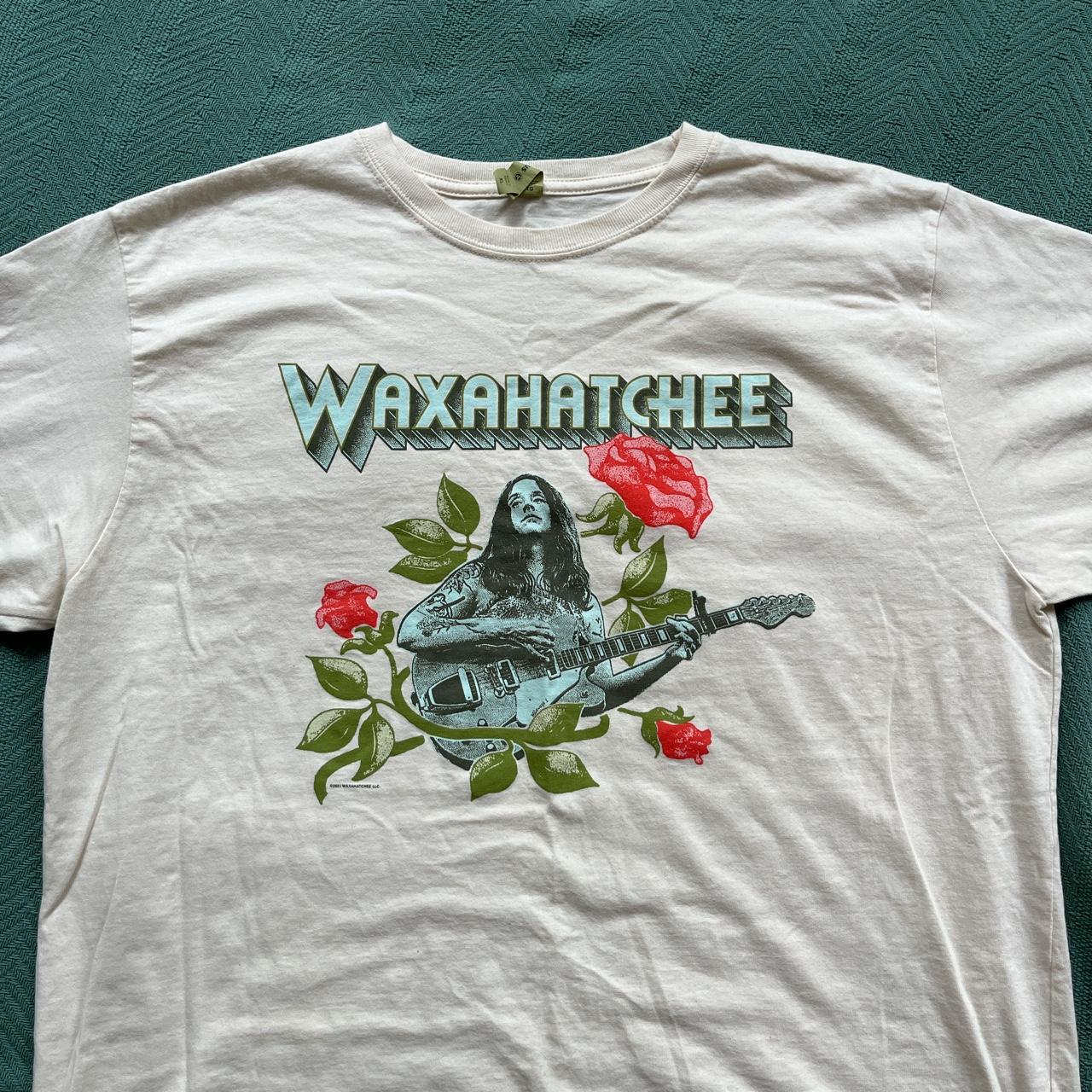 waxahatchee t shirt only worn once - great... - Depop