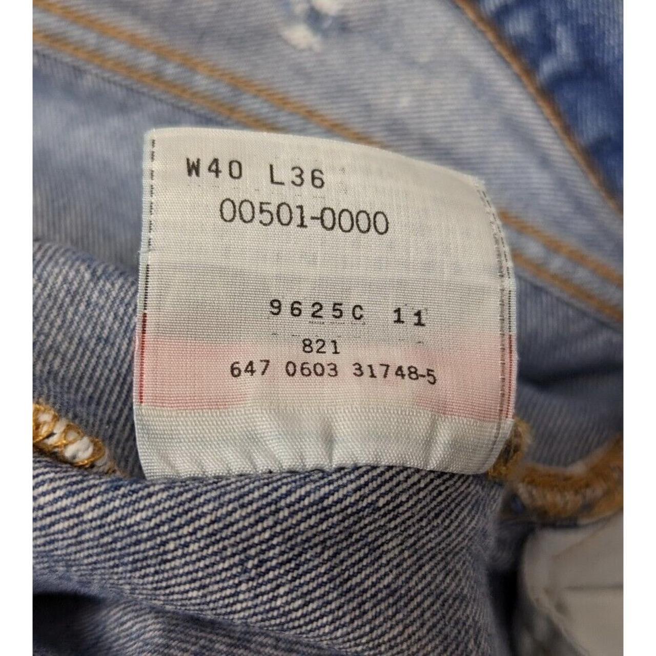 Vintage Y2K Levi s 501 Distressed Depop