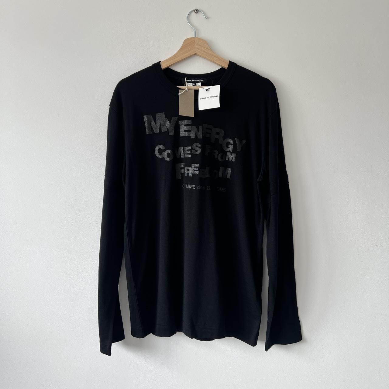 Comme Des Garcons AD11 Freedom Long Sleeve, Black, New...