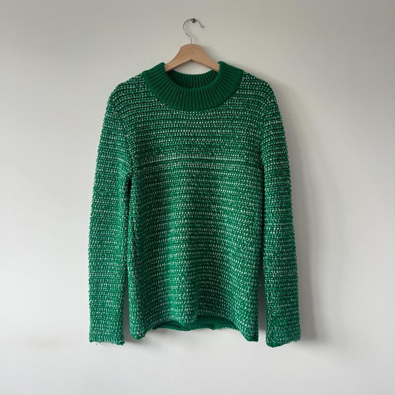 Namacheko AW19 Deng Jumper Green Used - pilling in... - Depop