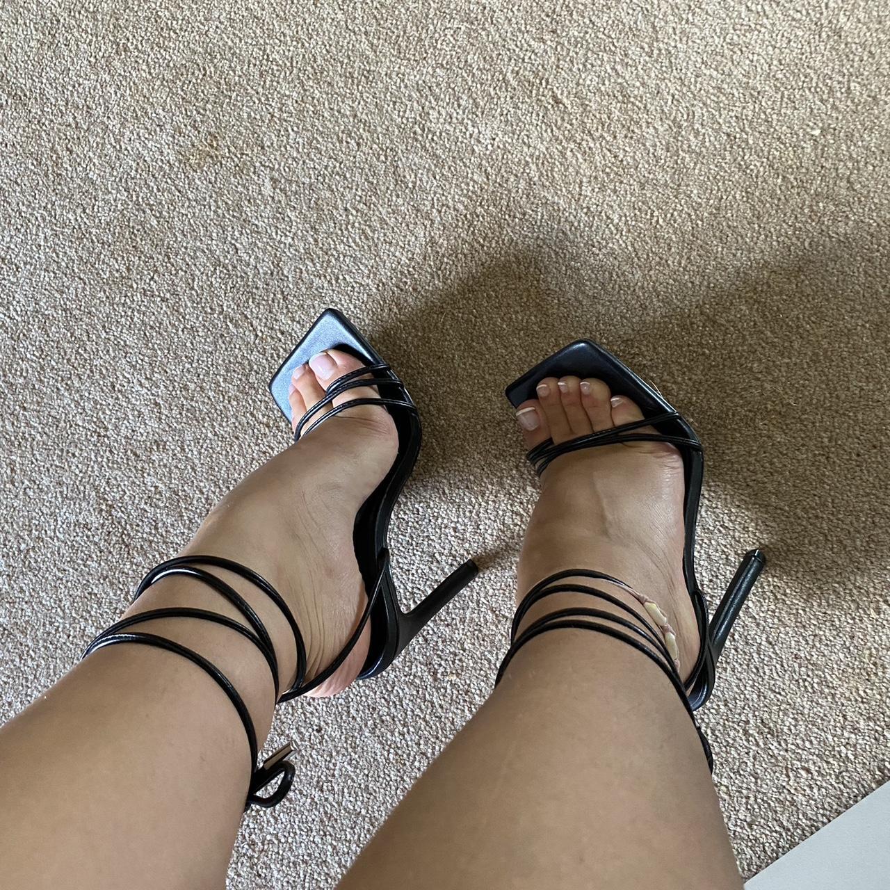 plt strappy heels