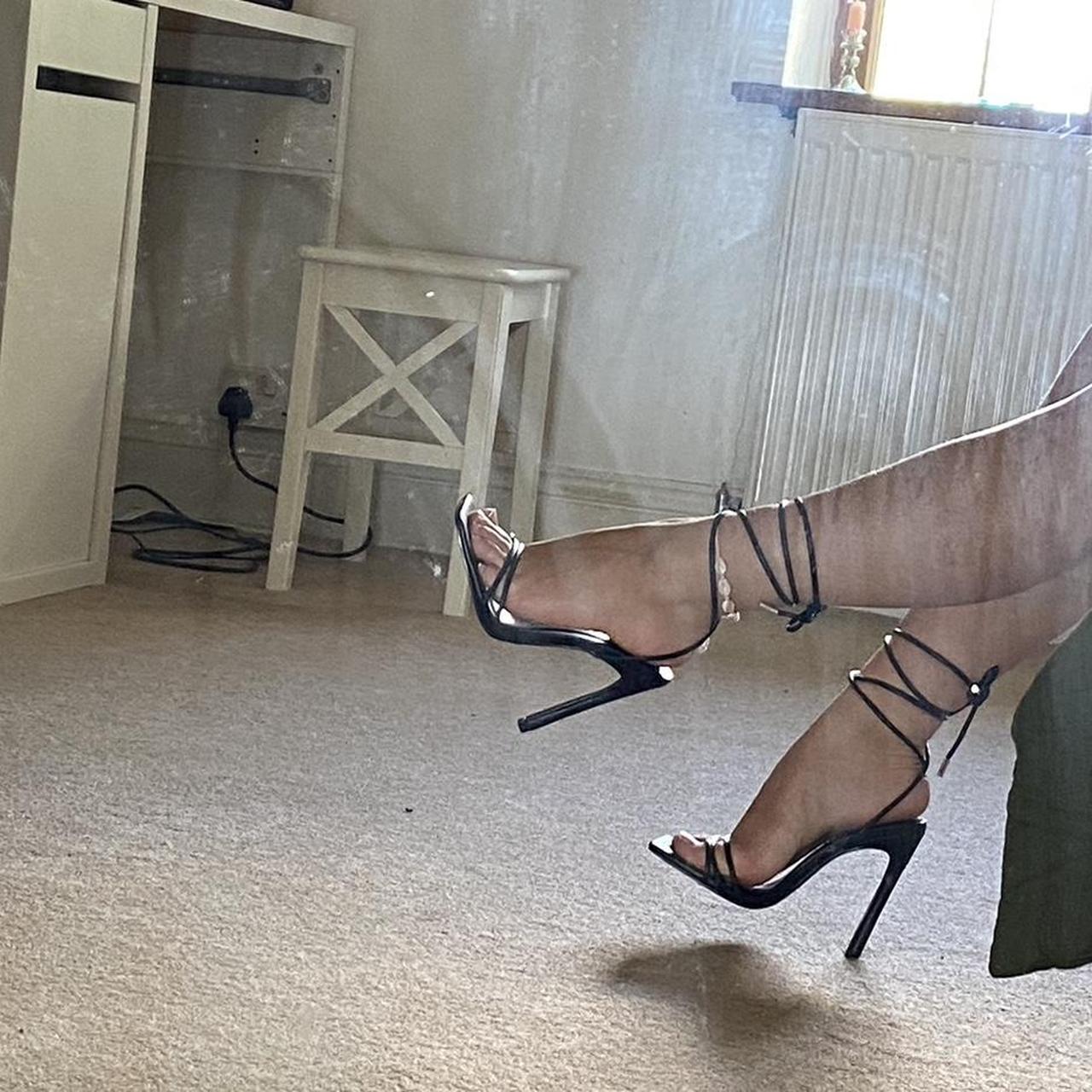 plt strappy heels