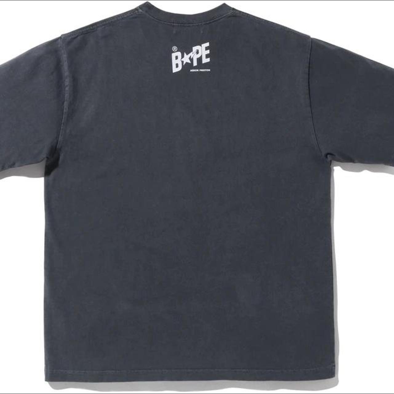 BAPE x Heron Preston Relaxed Fit Tee Black Washed | Depop