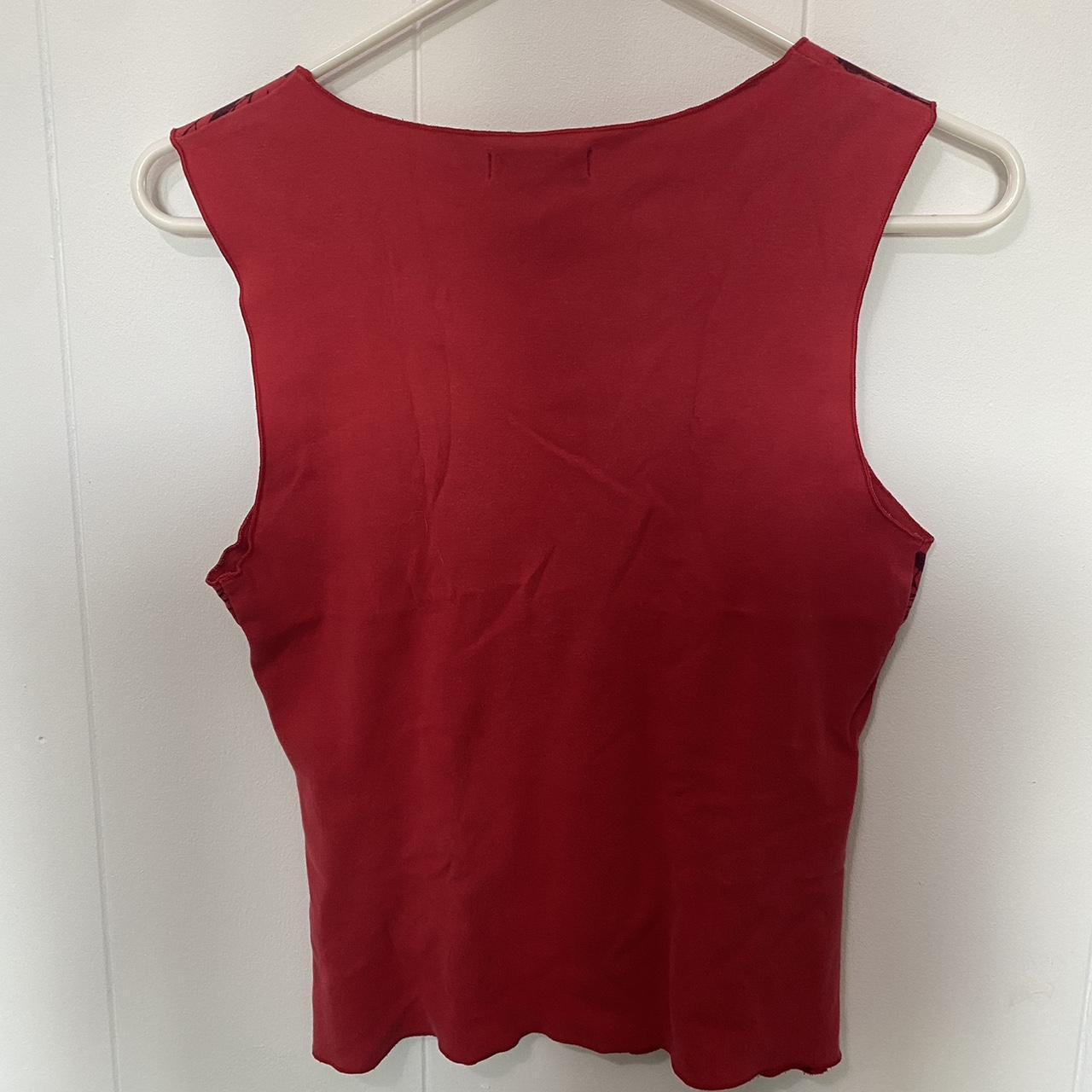 Velvet Women's Red Shirt (3)