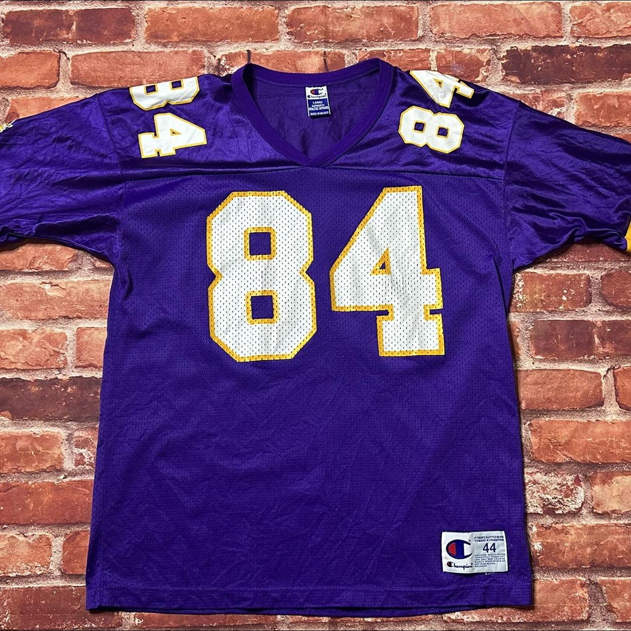 Vintage/Retro Randy Moss Jersey (Rare) Size - - Depop