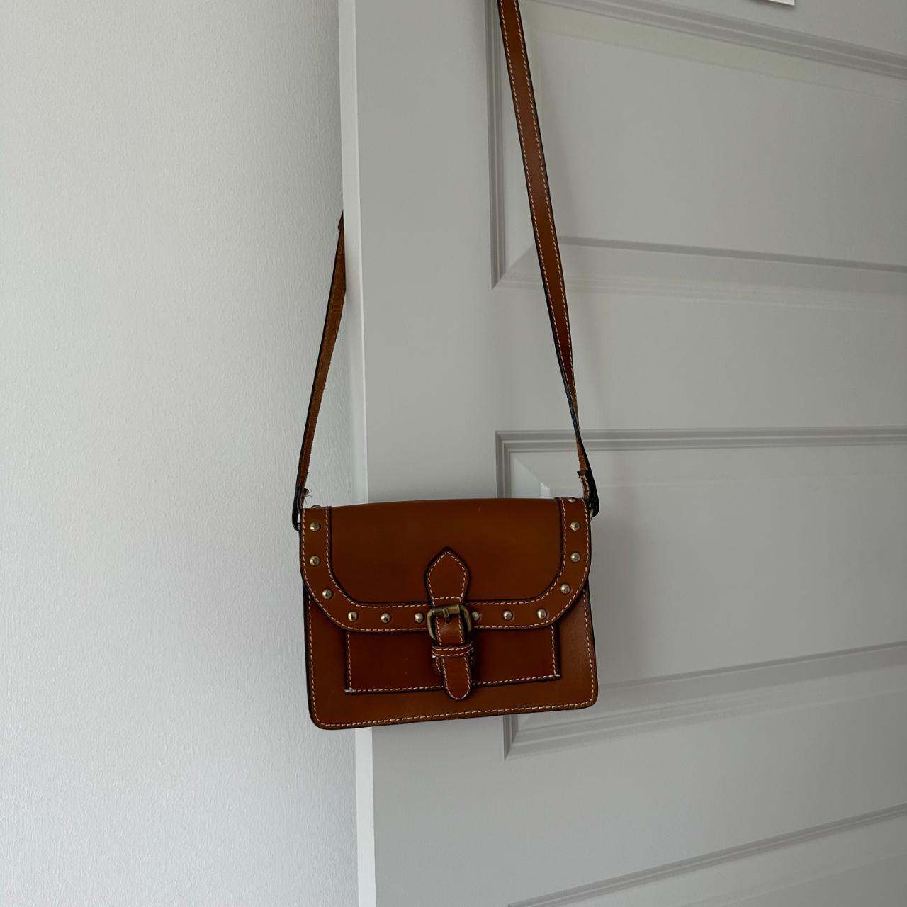 Zara Brown Messenger outlets Crossbody