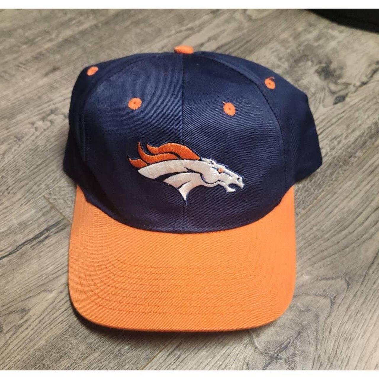 Vintage Denver Broncos Logo 7 Snapback - OSFA Hat - Depop