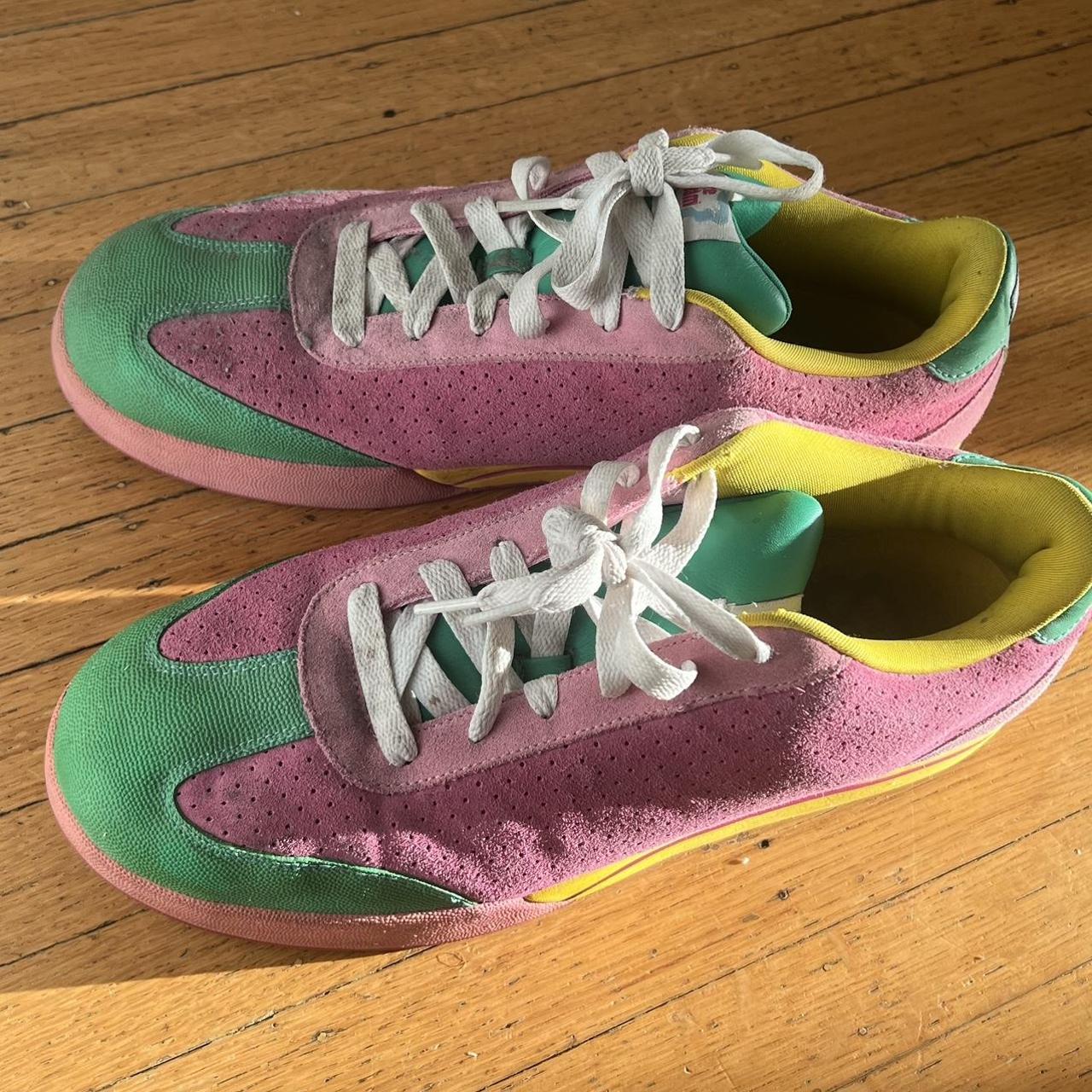 激レア✨️Reebok × ICE CREAM BOARD FLIP 28cm緑 BBC X Reebok Ice Cream Board Flip 2 Island Green Shoes UK8