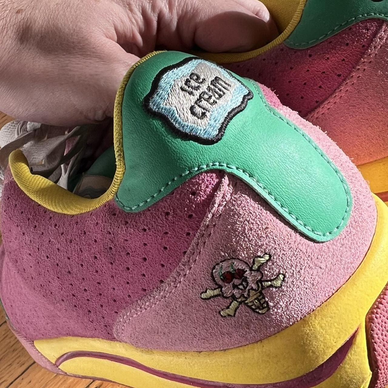 Reebok - Ice Cream Sneakers - PINK/GREEN/YELLOW - | Depop
