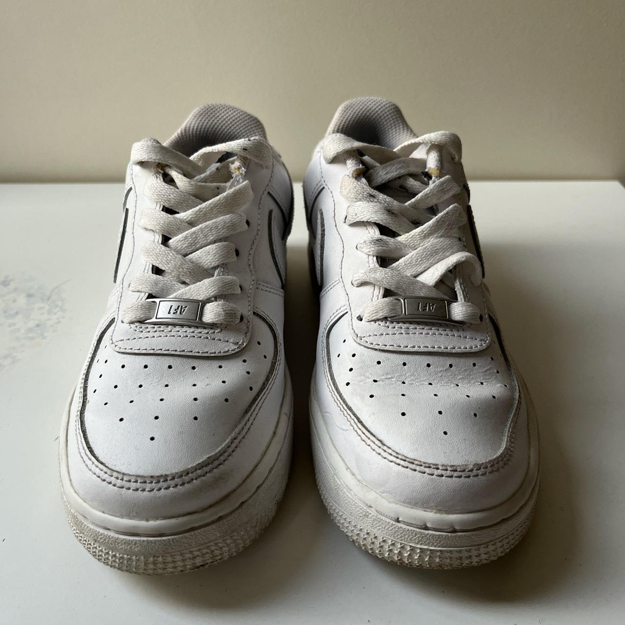 womens white nike air force trainers