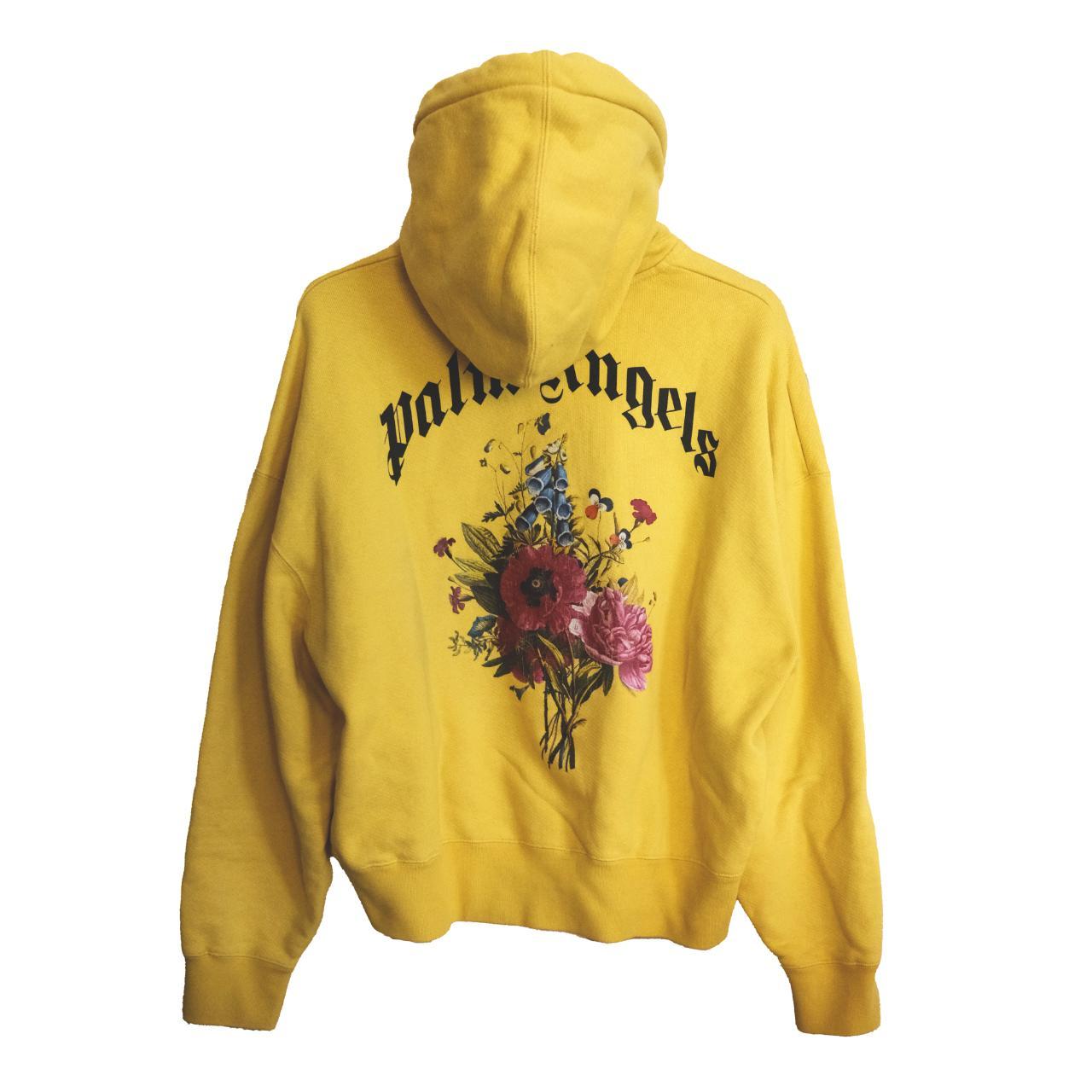 Palm angels hoodie yellow online