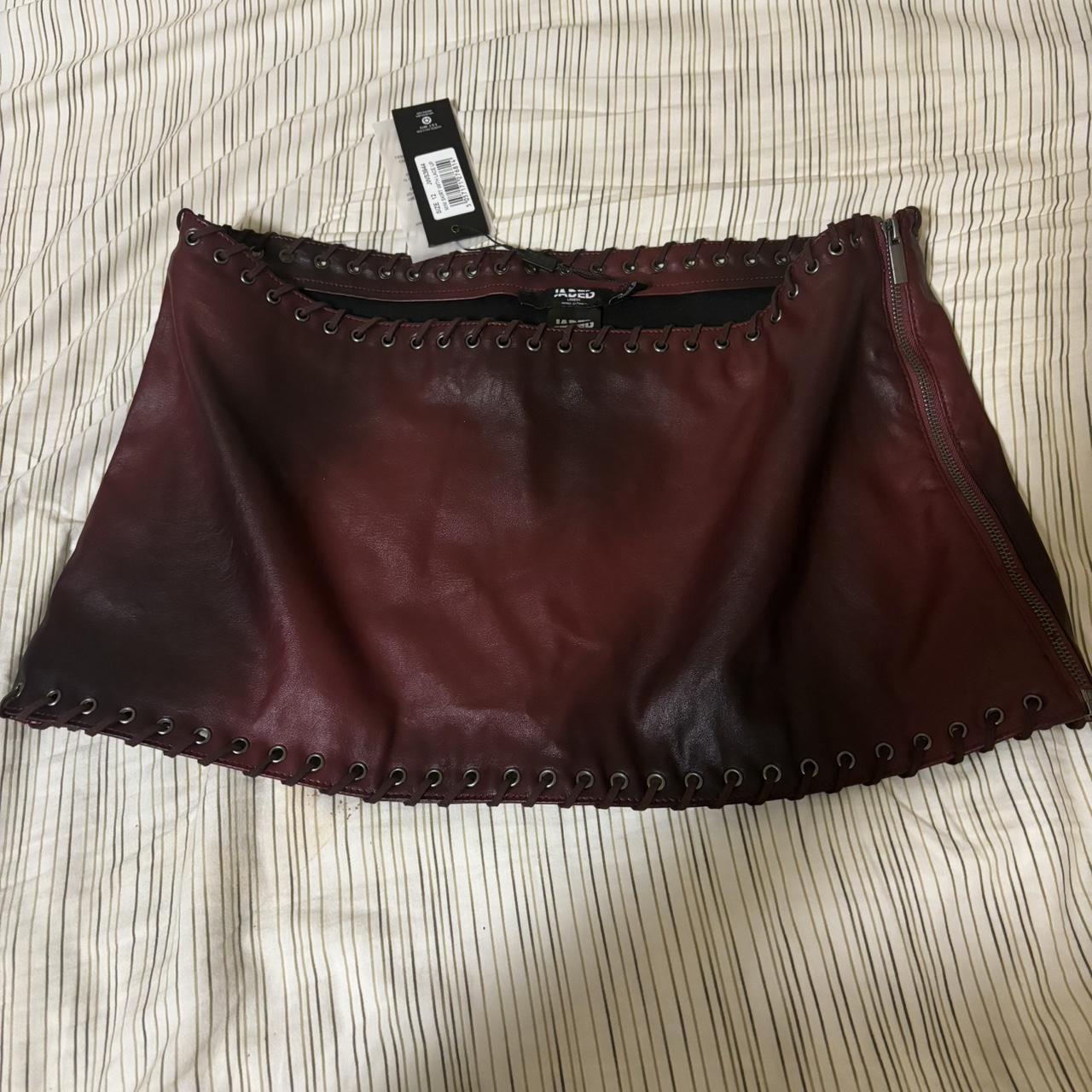 Jaded London Mini skirt (Never worn) Size 12 Fits a... - Depop