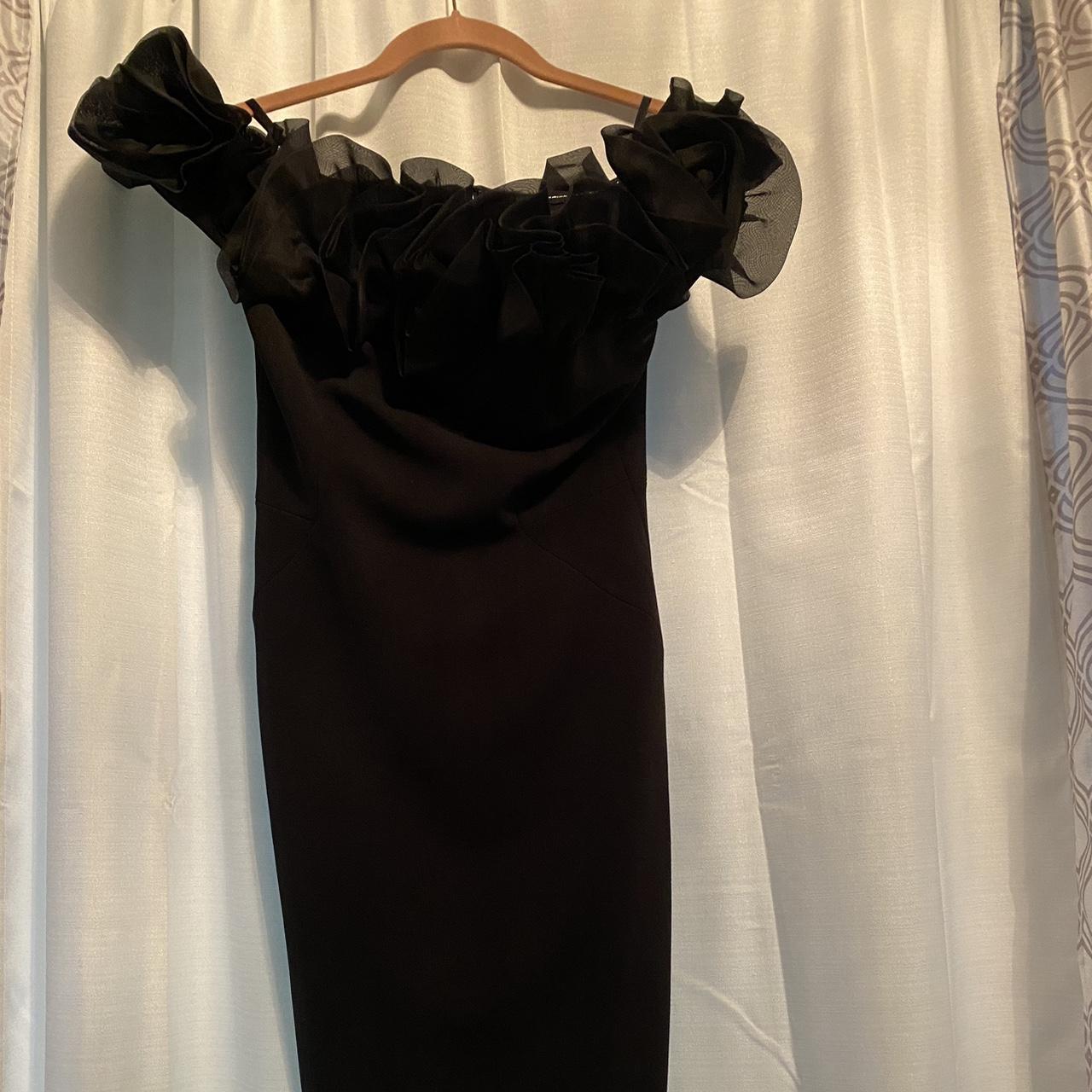 Bloomingdale's Women's Black Dress | Depop