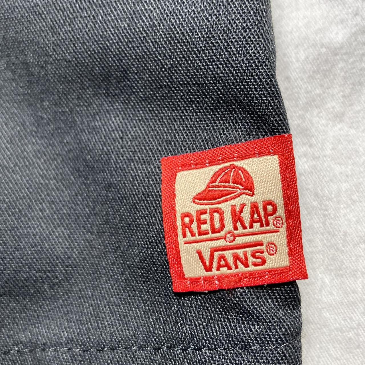 Vans on sale red kap